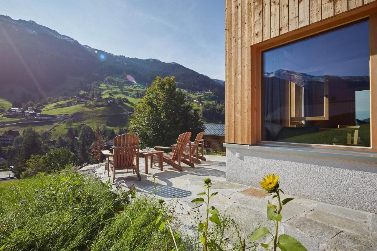 Haus Motta – Chalet mit Sauna Gaschurn Exterior foto