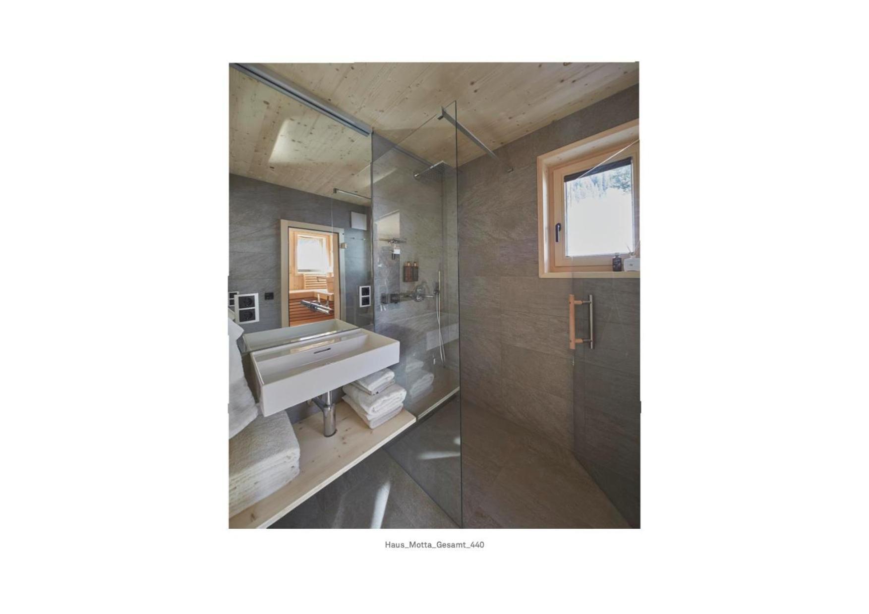 Haus Motta – Chalet mit Sauna Gaschurn Exterior foto