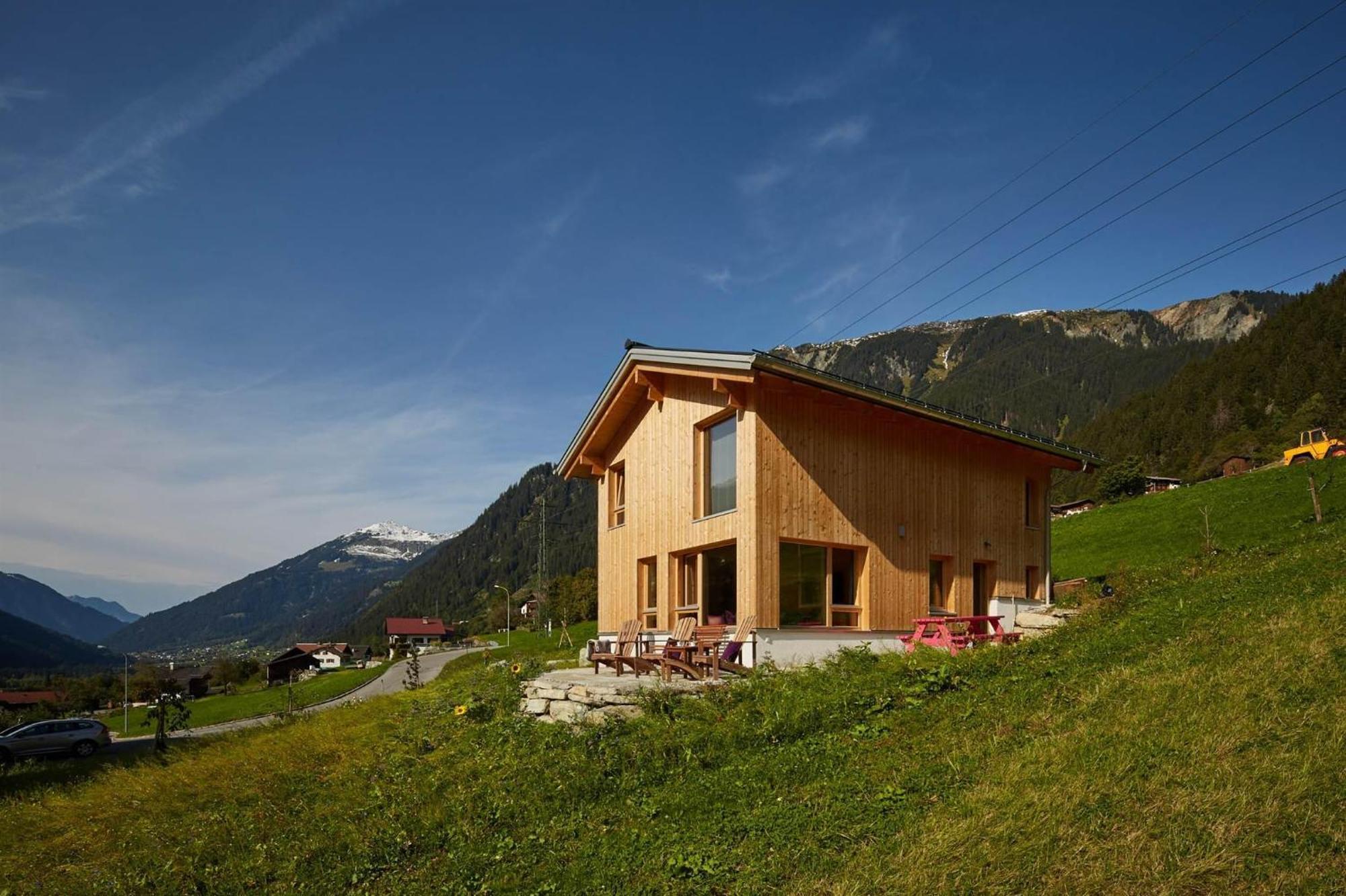 Haus Motta – Chalet mit Sauna Gaschurn Exterior foto