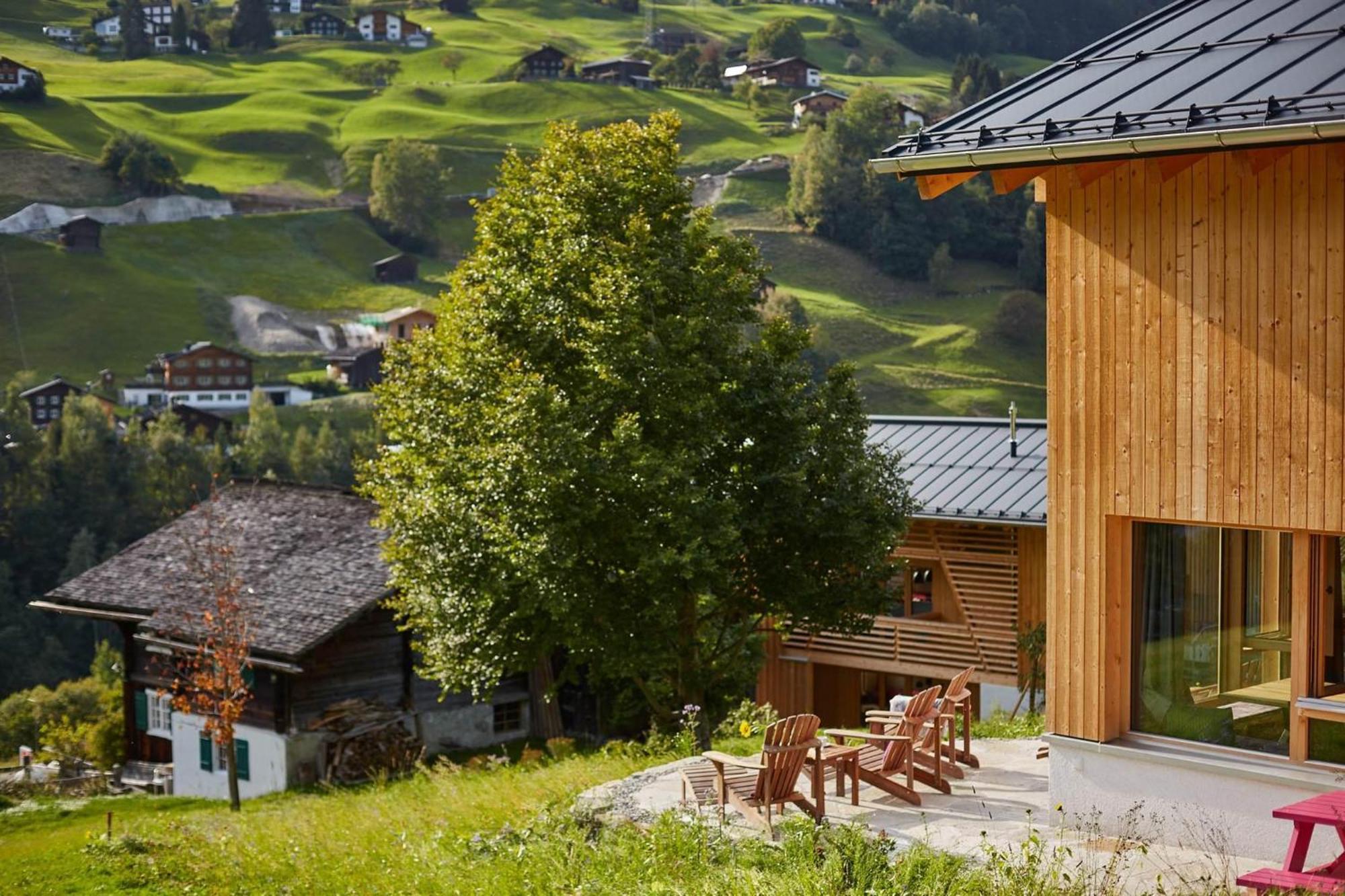 Haus Motta – Chalet mit Sauna Gaschurn Exterior foto