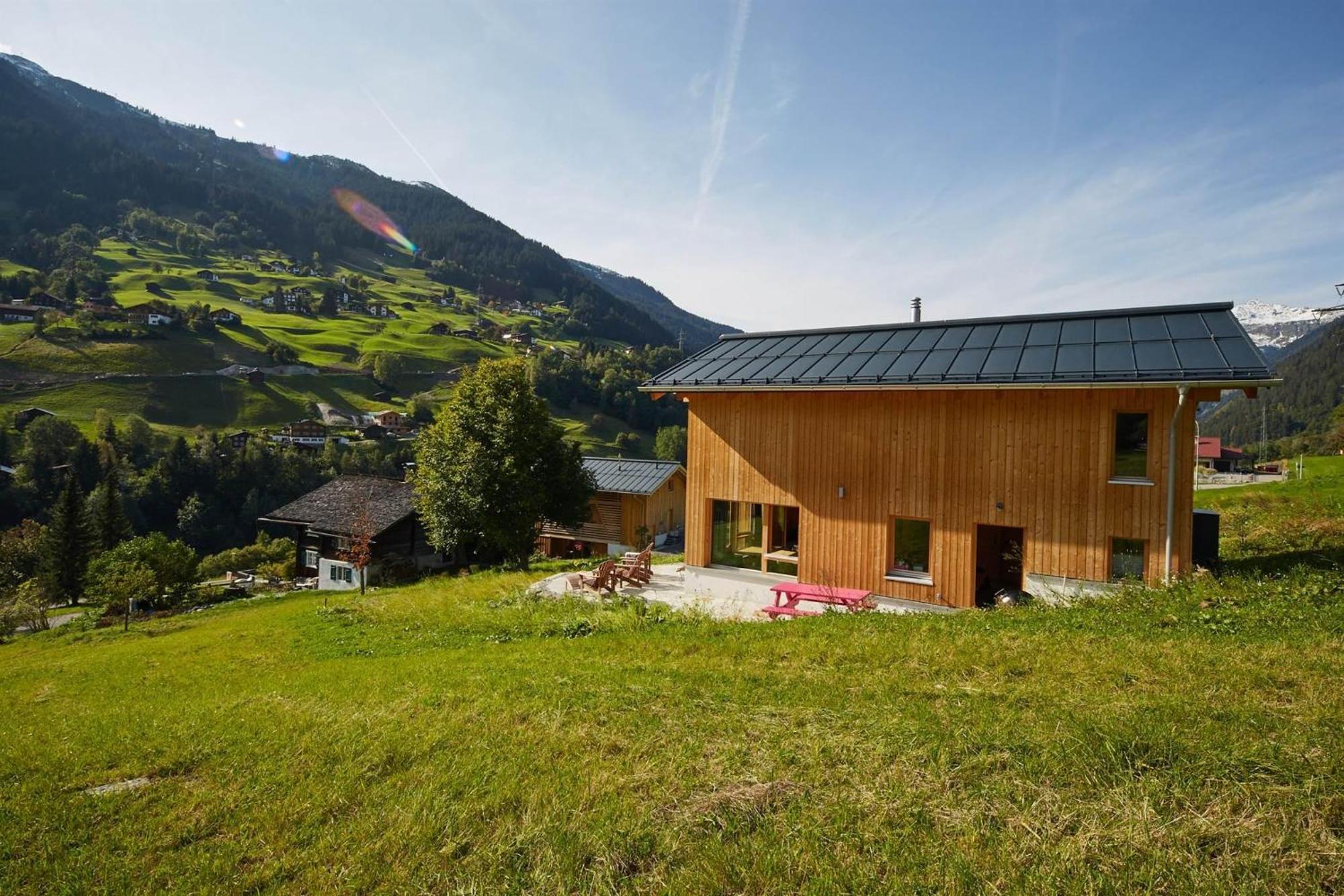 Haus Motta – Chalet mit Sauna Gaschurn Exterior foto